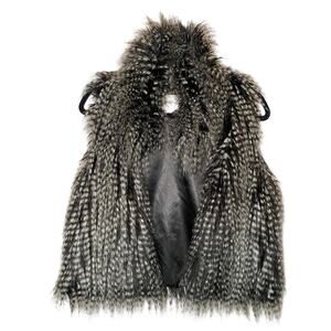 BCBGeneration - Faux Fur Collared Vest - Womens Size S